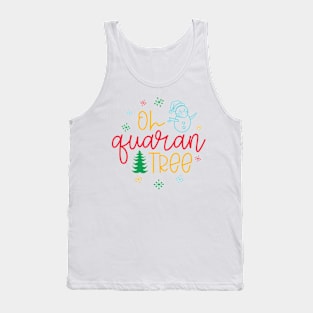 Oh Quaran Tree Funny 2020 Christmas Commemorative Tank Top